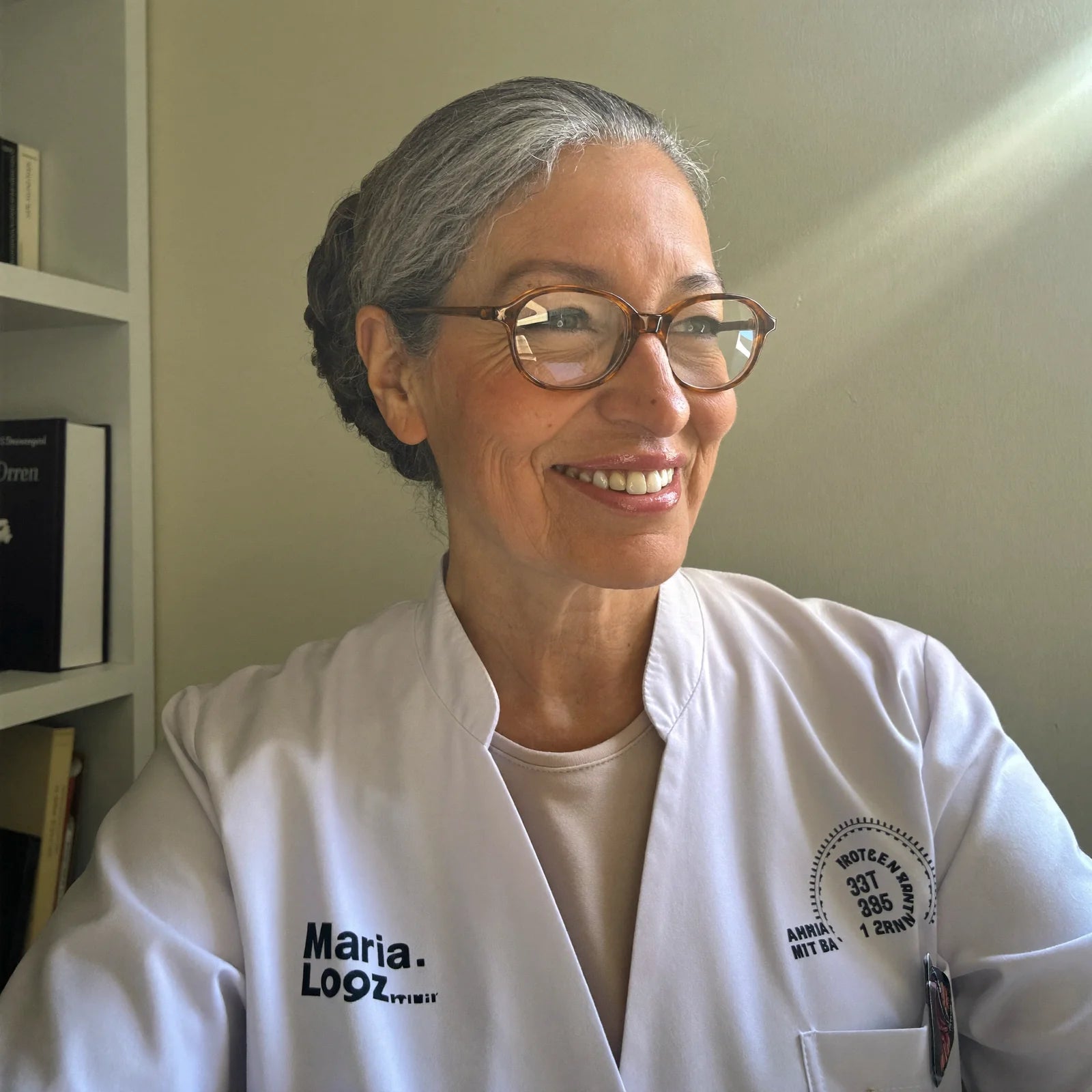 Dra. María López, endocrinóloga Madrid, retrato profesional