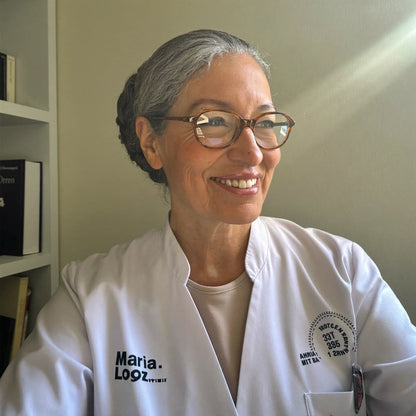 Dra. María López, endocrinóloga Madrid, retrato profesional