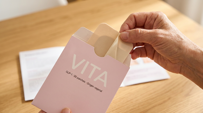 1 + 1 GRATIS | Parches VITA GLP-1 · El nuevo aliado discreto y natural para controlar tu cintura y piernas. Cambios desde los 7 primeros dias (Incluye 60 parches) Si Compras 3, Te regalamos GRATIS MASAJEADOR plus