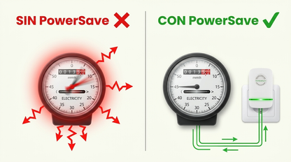 1+1 GRATIS | PowerSave™ – Baja tu factura al menos un 27% desde el primer mes. (Lo notas en tu 1ª factura o te devolvemos el dinero). *Uso legal y aprobado