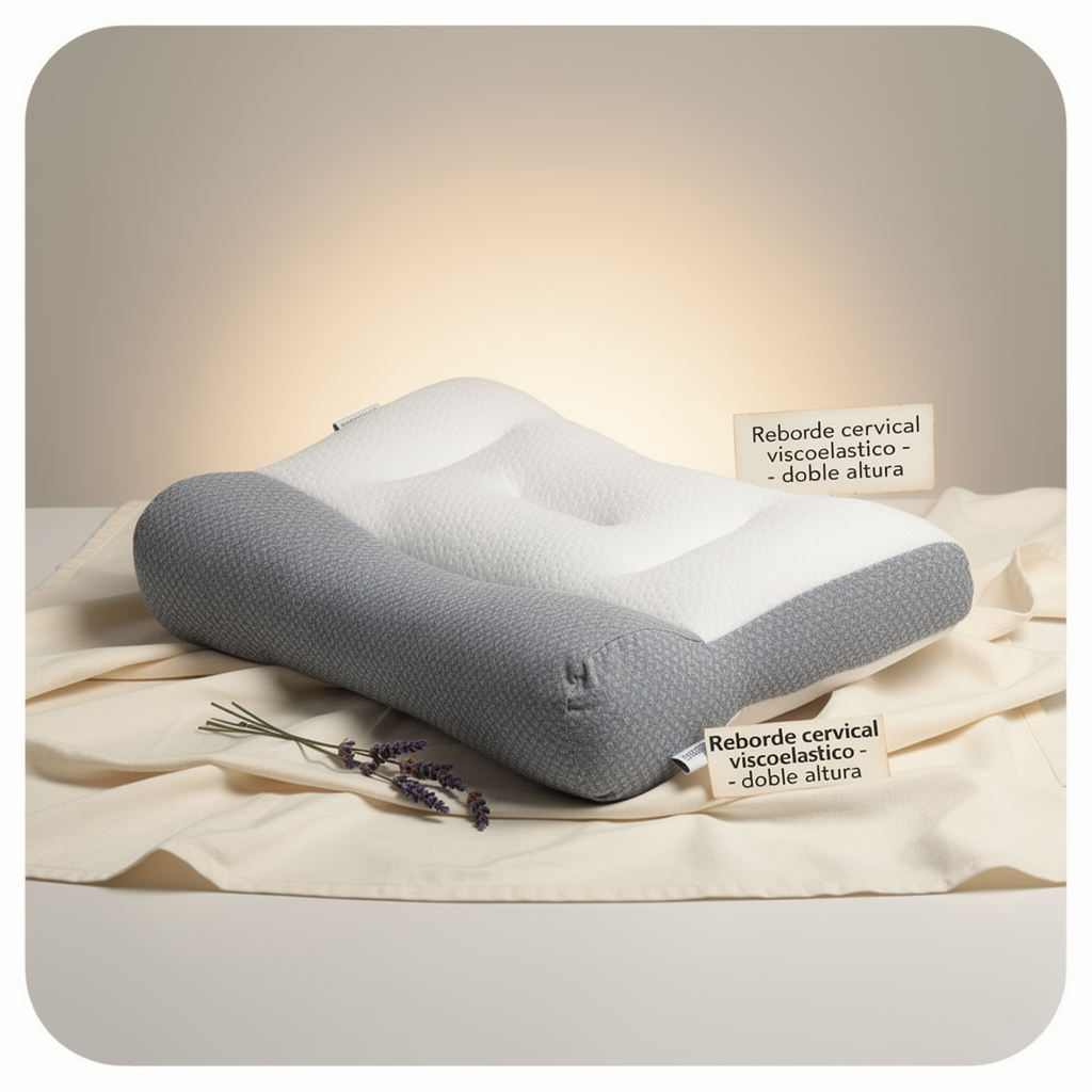ALMOHADA COMFORTSLEEP REBORDE CERVICAL (REVELACIÓN DE PRODUCTO)