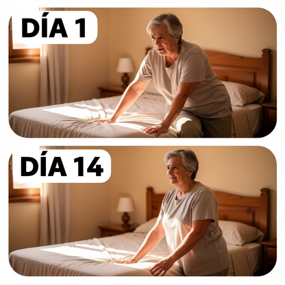 ANTES / DESPUÉS DE LA MAÑANA (DÍA 1 vs DÍA 14)