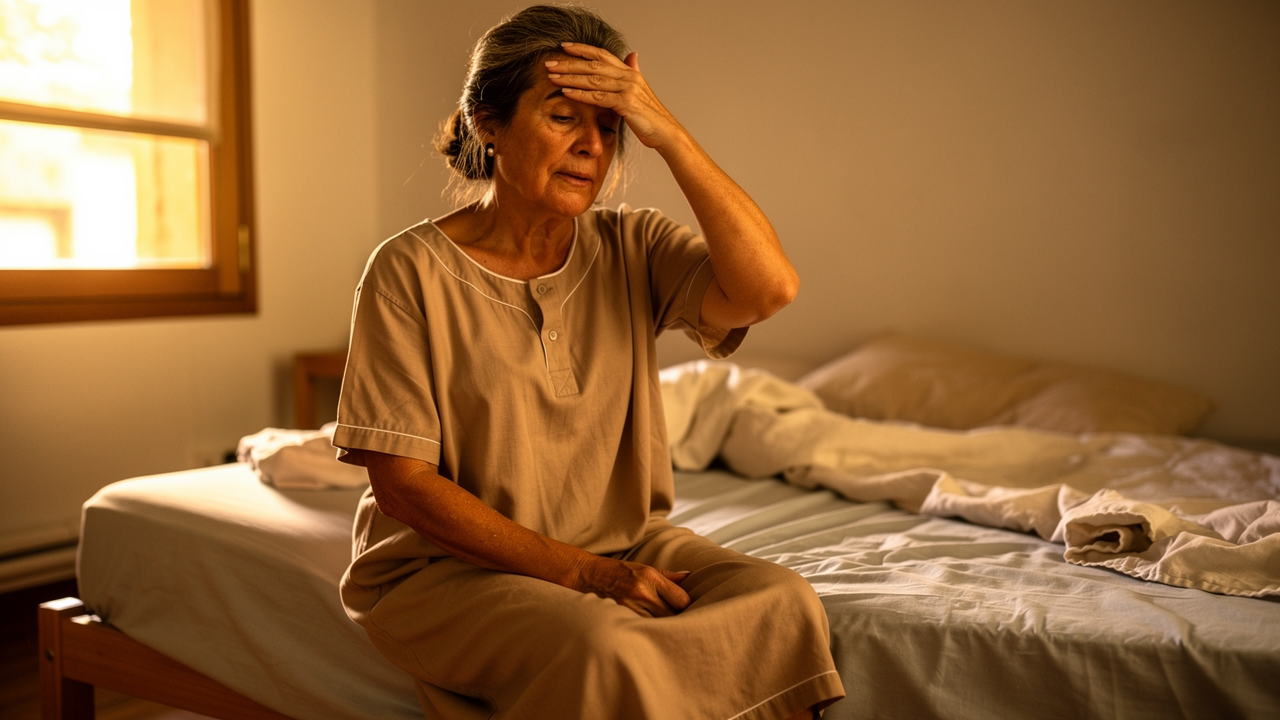 Mujer de 60 anos con cervicalgia al despertar