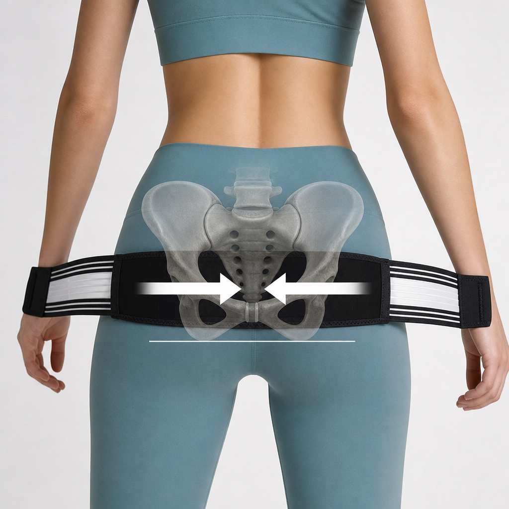 Cinturon Flexiback discreto · mecanismo