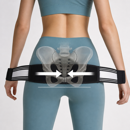 Cinturon Flexiback discreto · mecanismo