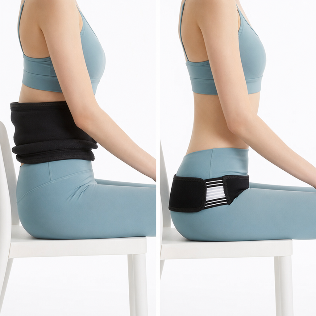 Cinturon Flexiback discreto · comparativa