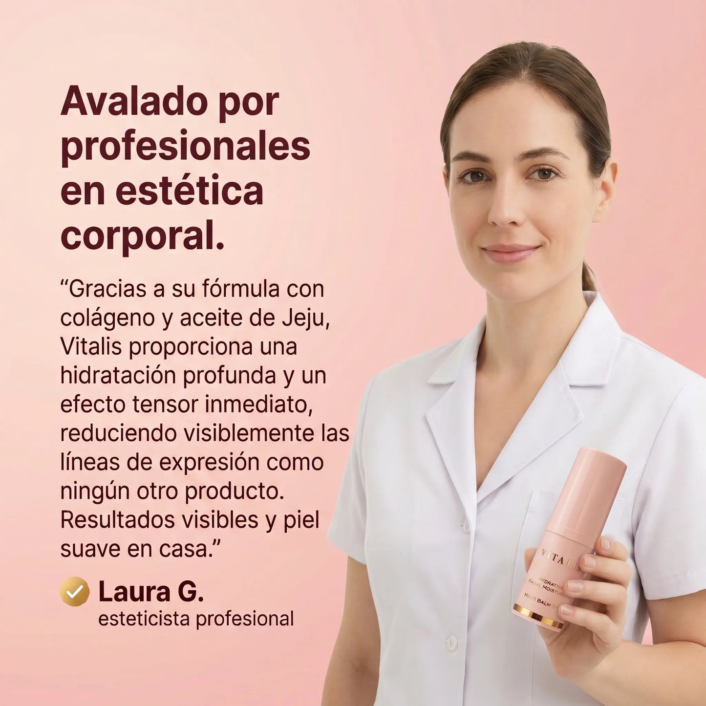 1+1 GRATIS | Bálsamo VITALIS™- El único bálsamo rejuvenecedor con péptidos de colágeno que cuida tu piel y te hace ver 5 años más joven desde la primera aplicación (Cada bote dura 2 meses y todo son ingredientes NATURALES)