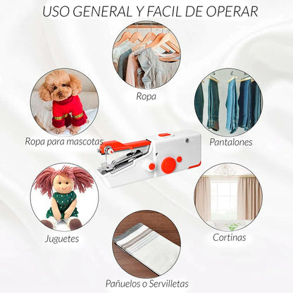 GINGER ECO™ - La primera máquina portátil de alta costura. (Hoy Regalo Gafas inteligentes).