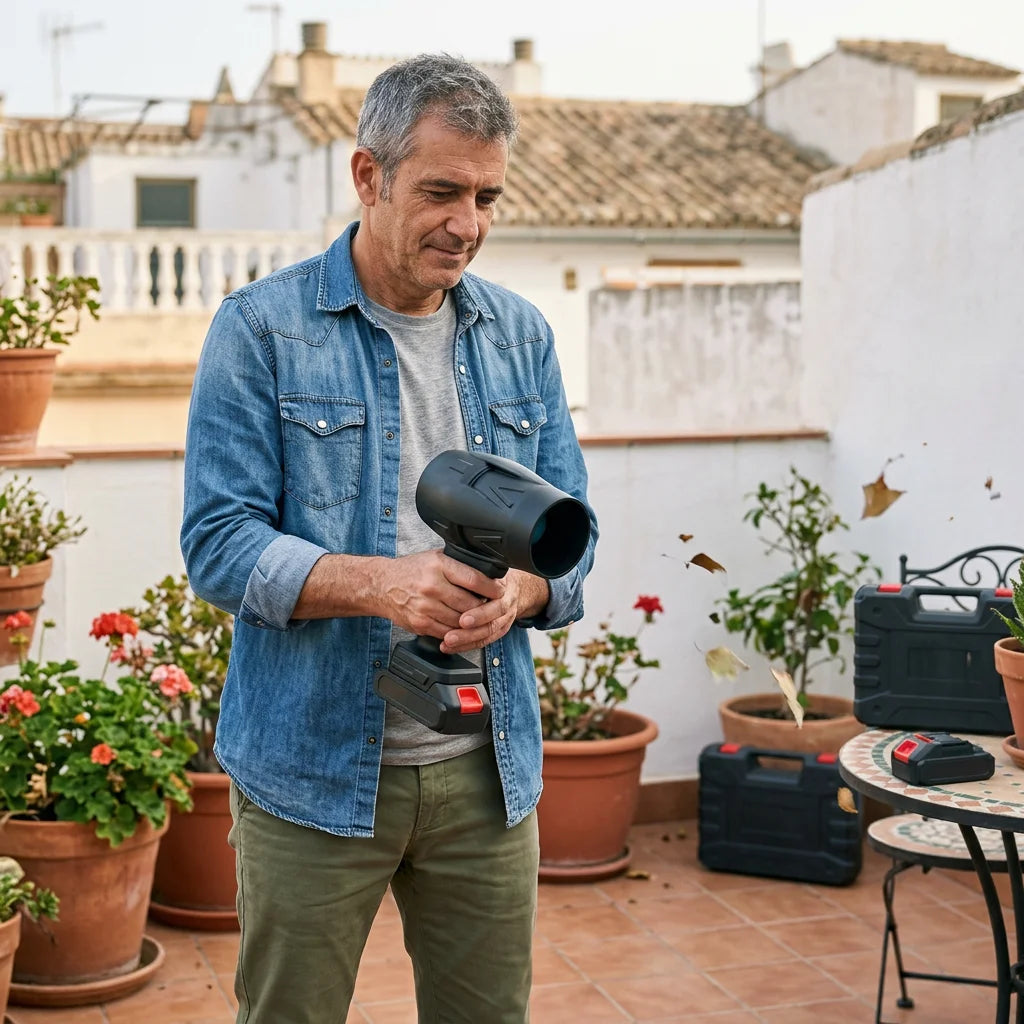 Cliente usando Turbojet terraza