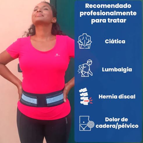 FlexiBack™ – El único cinturón con doble soporte, cómodo y discreto que te permite volver a disfrutar de horas de pie sin dolor lumbar (Hoy GRATIS Corrector Postural valorada en 29 euros).